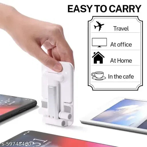 Mobile Phone Stand, Angle Height Adjustable Mobile Phone Holder, Table Stand
